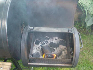 SFB Char-Griller Side Fire Box BBQ Grill and Smoker
